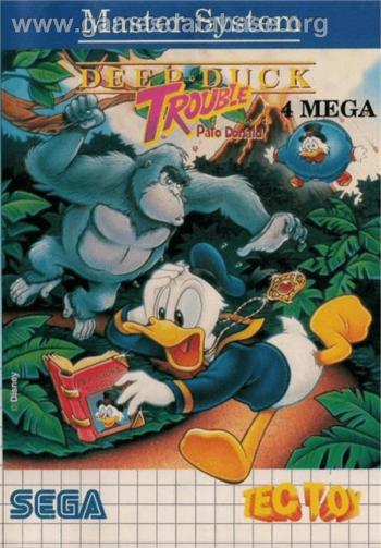 Cover Deep Duck Trouble for Master System II